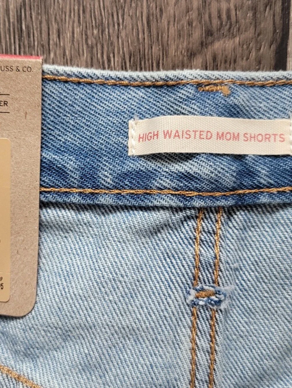 Light Wash Denim Women's Shorts
